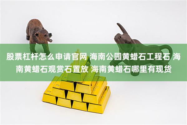 股票杠杆怎么申请官网 海南公园黄蜡石工程石 海南黄蜡石观赏石置放 海南黄蜡石哪里有现货