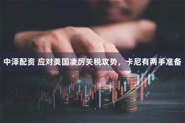 中泽配资 应对美国凌厉关税攻势，卡尼有两手准备